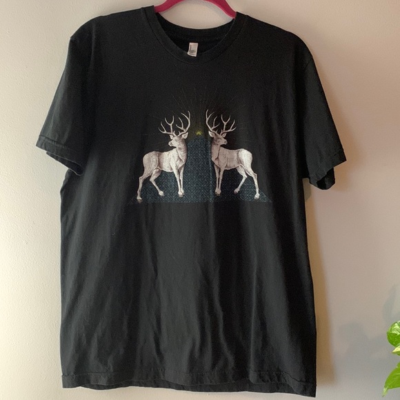 American Apparel Other - Feisty Ink Design Deer Tee Shirt Size XL Designer Miami FL